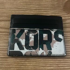 Michael Kors Cooper Tall Graphic Tall Card Case